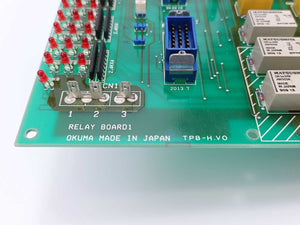 OKUMA E4809-770-032-2 CNC Relay Board