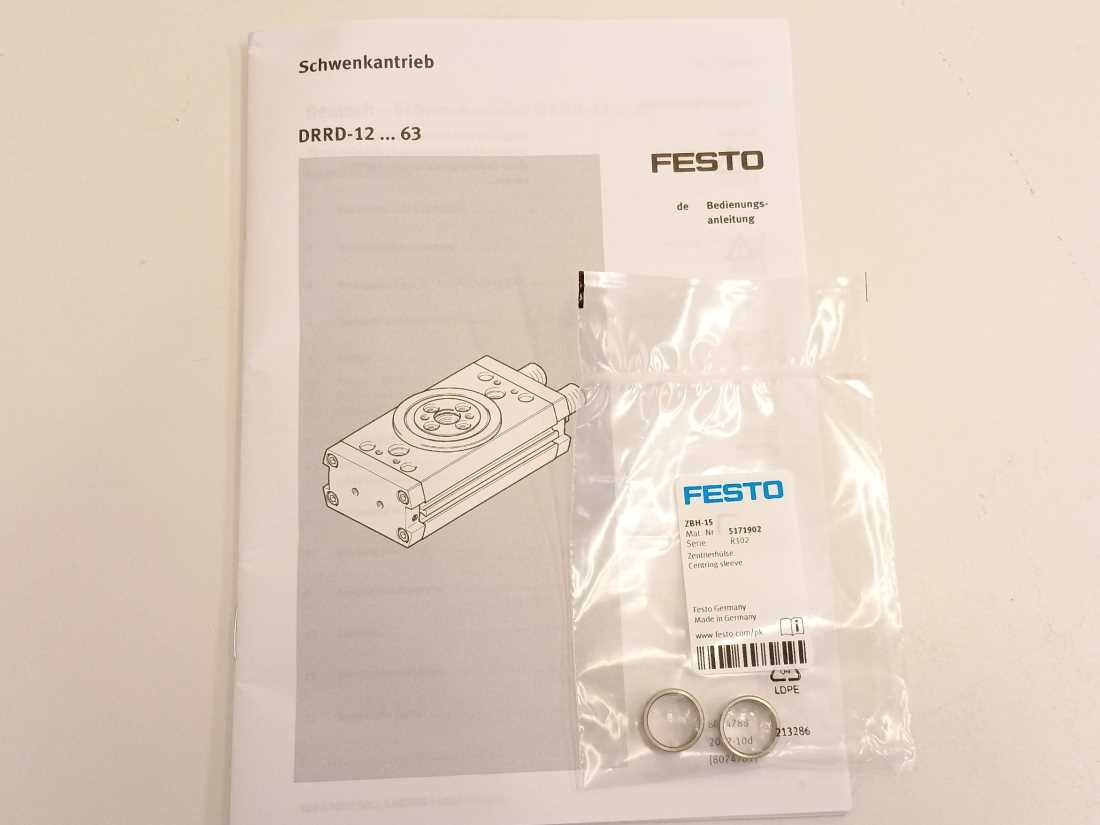 Festo 574405 DRRD-50-180-FH-Y9A Semi-Rotary Drive