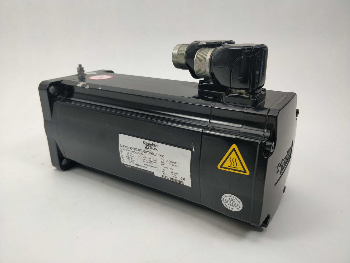 Schneider Electric SH100/40060/0/0/00/00/00/01/00 SERVO MOTOR