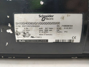 Schneider Electric SH100/40080/0/1/00/00/00/00/00 SERVO MOTOR