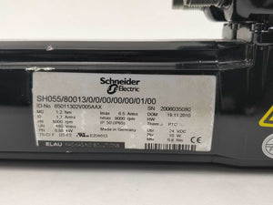 Schneider Electric SH055/80013/0/0/00/00/00/01/00 SERVO MOTOR