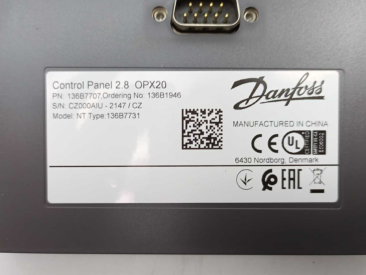 Danfoss 132X6958 iC7-Automation Frequency Converter. 4.0 A