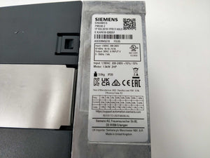 Siemens 6SL3210-1PB17-4AL0 SINAMICS POWER MODULE PM240-2