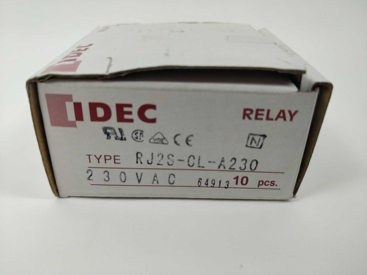 Idec RJ2S-CL-A230 RJ Slim General Purpose Relay 6 Pcs.