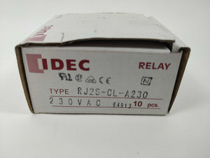 Idec RJ2S-CL-A230 RJ Slim General Purpose Relay 6 Pcs.