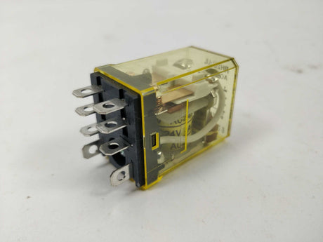 Idec RH2B-ULAC24V Relay Plug-In DPDT 10A 24VAC 10 Pcs.