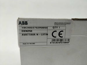 ABB 1SCA022752R9950 OXN250 Detachable Neutral Link