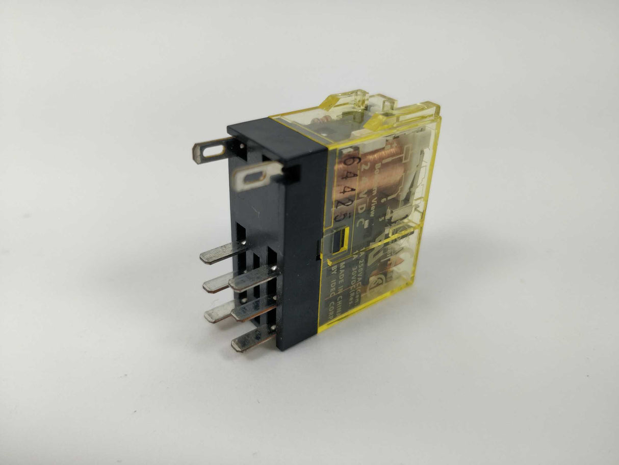 Idec RJ22S-CLD-D24 Relay Plug-In DPDT 8A 24VDC 2 Pcs.