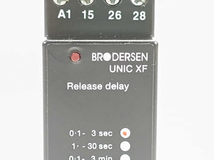 BRODERSEN Unic-XF D1 RELEASE DELAY 24V, 0.1-0.3 sec