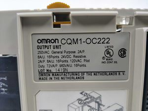 OMRON CQM1-OC222 Output unit